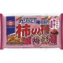 大阪京菓 ZRx亀田製菓 164G 亀田の柿の種梅しそ6袋詰×48個【xrs5】【送料無料(沖縄は別途送料)】