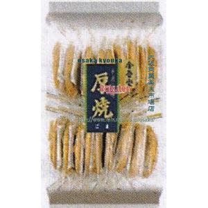 大阪京菓 ZRx金吾堂　17枚 大袋厚焼　ごま×18個【xea5】【送料無料（沖縄は別途送料）】