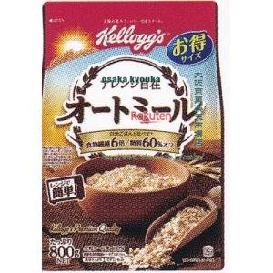 大阪京菓 ZRxケロッグ　800G オートミール徳用×12個【xwa5】【送料無料（沖縄は別途送料）】