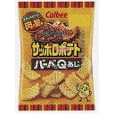 大阪京菓 ZRxカルビー 24G サッポロポテトバーベQあじ×24個【xecoa5】【エコ配 送料無料 (沖縄県配送不可 時間指定と夜間お届け不可)】