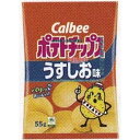 大阪京菓 ZRxカルビー 55G ポテトチップスうすしお味×16個【xa5】【送料無料(沖縄は別途送料)】