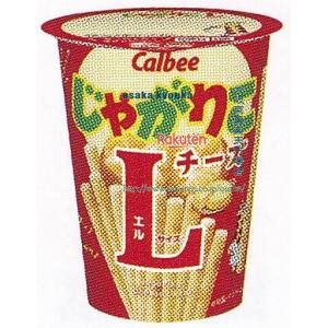 大阪京菓 ZRxカルビー　66G じゃがりこチーズLサイズ×12個【xecoa5】【エコ配 送料無料 （沖縄県配送不..