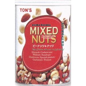 大阪京菓 ZRx東洋ナッツ　355G ミックスナッツ缶×36個【xea5】【送料無料（沖縄は別途送料）】