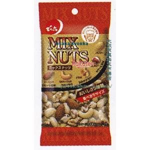 大阪京菓 ZRxでん六　34G ミックスナッツ×50個【xecoa5】【エコ配 送料無料 （沖縄県配送不可 時間指定と夜間お届け不可）】