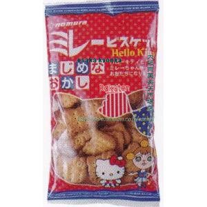 大阪京菓 ZRxのむら　100G ハローキティまじめミレービスケット×40個【xw】【送料無料（沖縄は別途送料）】