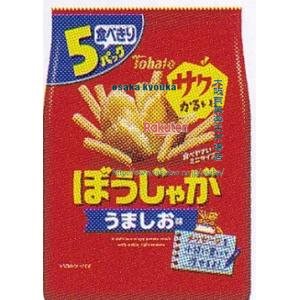 大阪京菓 ZRx東ハト　75G 5Pぼうじゃがうましお味×12個【xa5】【送料無料（沖縄は別途送料）】