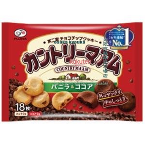 大阪京菓 ZRx不二家　18枚 カントリーマアムバニラ＆ココア×32個【xw】【送料無料（沖縄は別途送料）】
