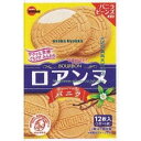 大阪京菓 ZRxブルボン 12枚 ロアンヌバニラ×144個【xr】【送料無料(沖縄は別途送料)】