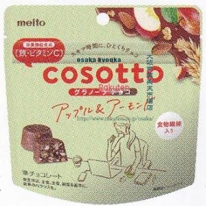 大阪京菓 ZRx名糖産業　49G こそっとグラノーラチョコ　アップル＆アーモンド【チョコ】×60個【xa5】【..