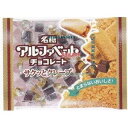 大阪京菓 ZRx名糖産業 114G アルファベットチョコレートサクッとクレープ【チョコ】×72個【xw】【送料無料(沖縄は別途送料)】