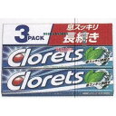 大阪京菓 ZRxモンデリーズ 3本 クロレッツXPクリアミント3P×200個【xw】【送料無料(沖縄は別途送料)】