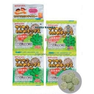 大阪京菓 ZRxマルタ太田油脂　5Gx4袋 サクサクわかめチップス小袋×12個【xeco】【エコ配 送料無料 （沖..