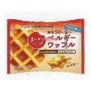 大阪京菓 ZRx丸中製菓 1個 まんぞくロカボベルギーワッフル×192個【xr】【送料無料(沖縄は別途送料)】