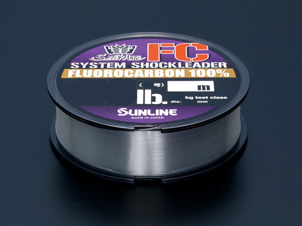 サンライン ソルティメイト システムショックリーダーFC 3/4号 50m フロロカーボンライン