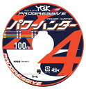 【※価格は100mの単価です】 200m以上をご希望の方は、100m×個数をご入力して下さい 例：100m×個数5 = 500m(連結) ※連結の状態でお届けします パワーハンターその他号数は→ こちらからどうぞ♪ YGKよつあみ パワーハンター プログレッシブ 連結 スペック ●連結　100m×12・18連 ●COLOR　5色10m　色分5m毎1m毎マーク ●5号以上は8本組 商品詳細 先進的HPB工法が、組み・原糸の緻密性・気密性を高め、ラインの伸縮・浸潤性を抑えることにより、感度・水切れ性能を大幅に向上。更には、耐摩耗性・耐脱色性能をも大きく引き上げ、耐久性が大きく改善しました。他ラインとは一線を画す、戦略的ロープライス・ハイクオリティー胴付糸の誕生です。