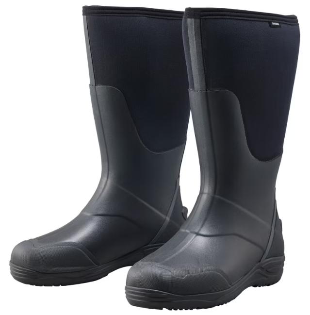 シマノ サーマルブーツ W ラジアル FB-033W ブラックチャコール shimano