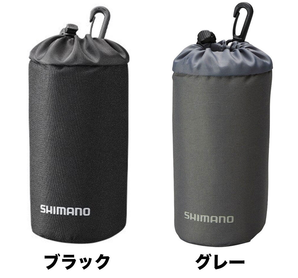 シマノ ペットボトルホルダー BP-065S 7.5×7.5×17cm ブラック/グレー shimano