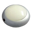 LEDシーリングライト UFO 円形 ホワイト 補助灯 暖色系 キャンピングカー パーツ 車用 DIY カスタム 0362-LED 【送料込み】(2)