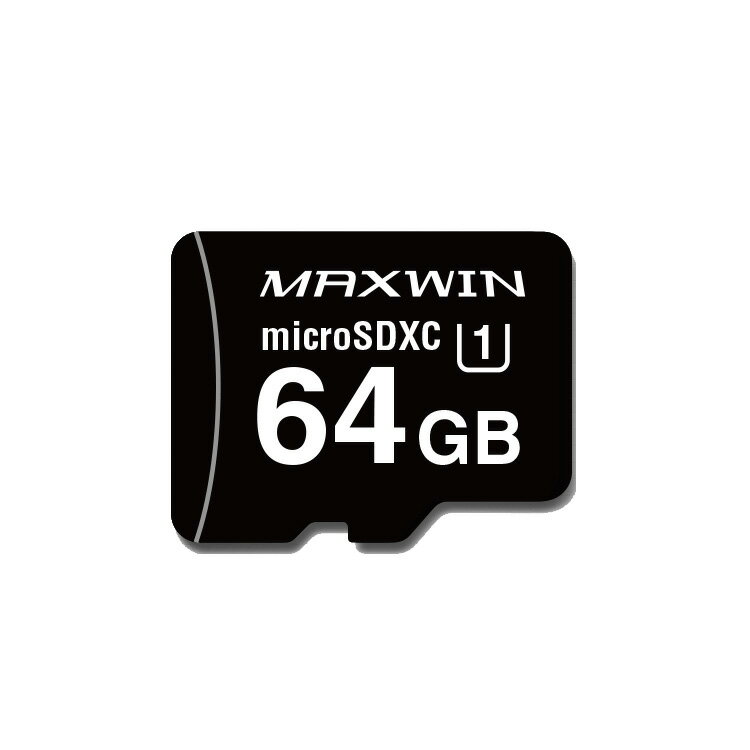 ドライブレコーダー用 SDカード 64GB ドラレコ用 録画用 SDHC MAXWIN 耐久 耐久 1年保証 高速書き込み 相性検査済み SD-A64G