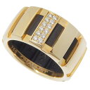 【最大10万円割引クーポン 7/12 20時から】 CHAUMET ショーメ クラスワン ダイヤ リング K18YG 750 イエローゴールド ラバー ダイヤモ...