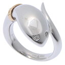 【最大10万円割引クーポン 数量限定】 DAMIANI ダミアーニ インフィニート ダイヤ リング K18WG K18PG 750 ホワイトゴールド イエローゴールド ダイヤモンド 約10号 指輪 アクセサリー レディース 送料無料 241100077212 ★(4)