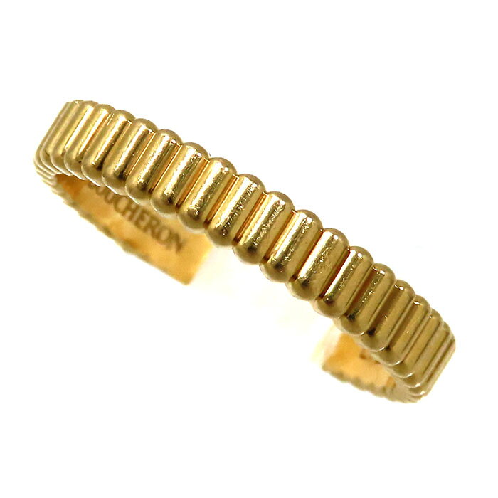 BOUCHERON ブシュロン グログラン リング スモール K18YG 750 イエローゴールド 53 指輪 アクセサリー ユニセックス 送料無料 241001009117【中古】のサムネイル