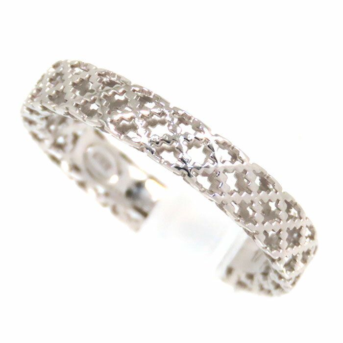 GUCCI グッチ ディアマンティッシマ リング K18WG 750 ホワイトゴールド 17号 指輪 アクセサリー ユニセックス 送料無料 241001011048【中古】のサムネイル