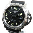 PANERAI パネライ ルミノール GMTフリンケ トリチウム PAM00029 ブラック文字盤  ...