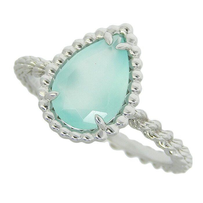 BOUCHERON ブシュロン セルパンボエム アクアプレーズ リング K18WG 750 ホワイトゴールド アクアプレーズ #53 13号相当 指輪 アクセサリー レディース 送料無料 240101747036 ★のサムネイル