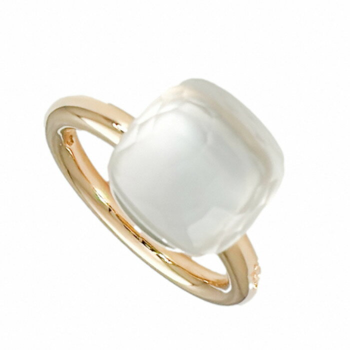 Pomellato ポメラート ヌード ジュレ クラシック ホワイトトパーズ リング K18PG 750 ピンクゴールド 52 フロスト 指輪 アクセサリー レディース 送料無料 241001017832のサムネイル