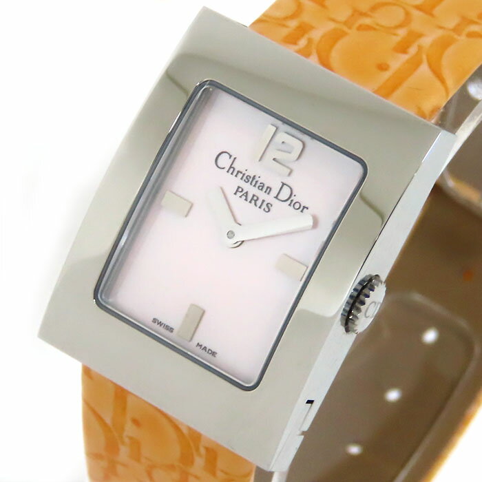 ペアChristian Dior ウォッチ ゴールド/ホワイト中古品 - 時計 ペアChristian Dior ウォッチ ゴールド/ホワイト中古品 - 時計