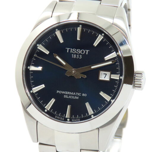 【最大10万円割引クーポン 数量限定 5/1-5/3】 TISSOT ティソ ジェントルマン オートマティック パワーマティック80 T127.407.11.041.00 ブルー文字盤 SS ステンレススチール 裏スケ シリシウム 自動巻 腕時計 メンズ 送料無料 241001018614 【最大10万円割引クーポン 数量限定 5/1-5/3】 TISSOT ティソ ジェントルマン オートマティック パワーマティック80 T127.407.11.041.00 ブルー文字盤 SS ステンレススチール 裏スケ シリシウム 自動巻 腕時計 メンズ 送料無料 241001018614