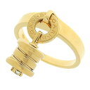【最大10万円割引クーポン 7/12 20時から】 BVLGARI ブルガリ ビーゼロワン エレメント ダイヤ リング K18YG 750 イエローゴールド ダ...