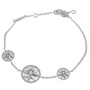 【クーポン利用で最大3万円割引 数量限定 8/1~8/11】 DIOR ディオール ローズ デ ヴァン ダイヤ パール ブレスレット K18WG 750 ホワイ...