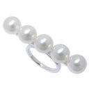 【クーポン利用で最大10万円割引 7/4 20時から】 TASAKI タサキ バランス シグネチャー パール リング K18WG 750 ホワイトゴールド パー...