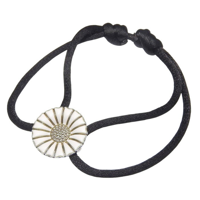 【ポイント20倍＆ 最大10万円割引クーポン数量限定 11/20 20時から】GEORG JENSEN ジョージジェンセン デイジー エナメル ブレスレット SV925 アジャスター付 ～29cm 腕輪 アクセサリー レディース 送料無料 240101799315 ★