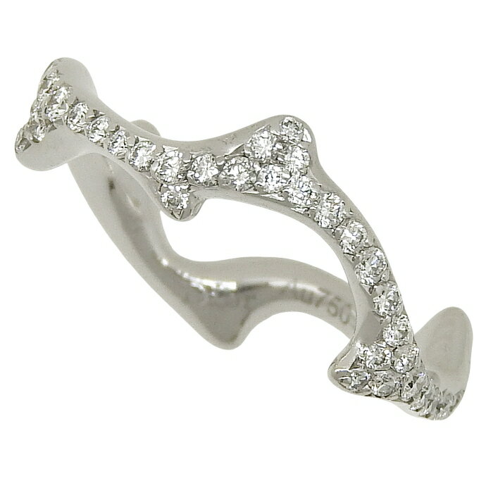 CHRISTIAN DIOR クリスチャンディオール ボワ ドゥ ローズ ダイヤ リング K18WG 750 ホワイトゴールド ダイヤモンド ＃47 7号相当 指輪 アクセサリー レディース 送料無料 240101771690 ★のサムネイル