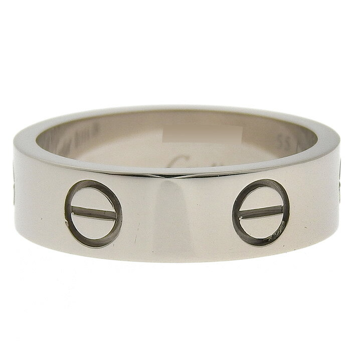 CARTIER カルティエ ラブ リング クラシックモデル K18WG 750 ホワイトゴールド #55 15号相当 指輪 アクセサリー レディース 送料無料 240101761979 ★