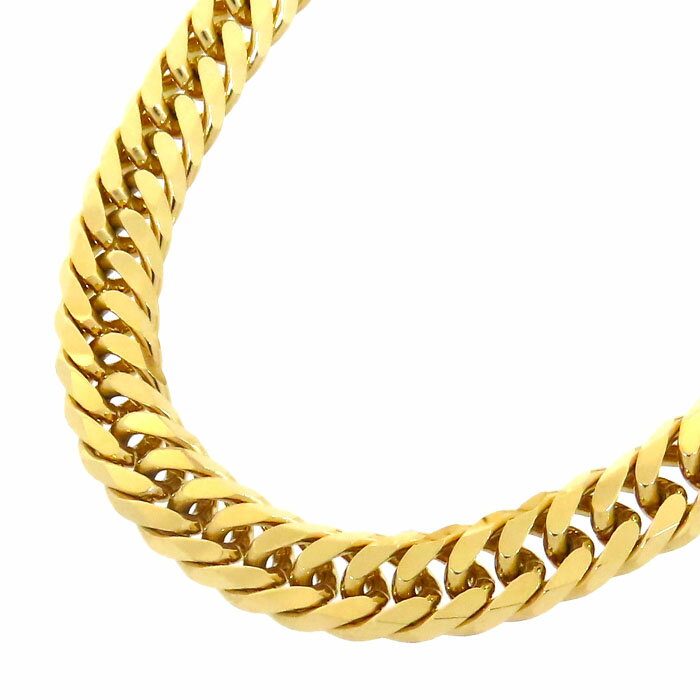 喜平 6面 W ダブル ネックレス K18YG 71.8g 50.5cm チェーン 造幣局検定刻印 キヘイ イエローゴールド 750 k18 70g 50cm アクセサリー 送料無料 241001027487