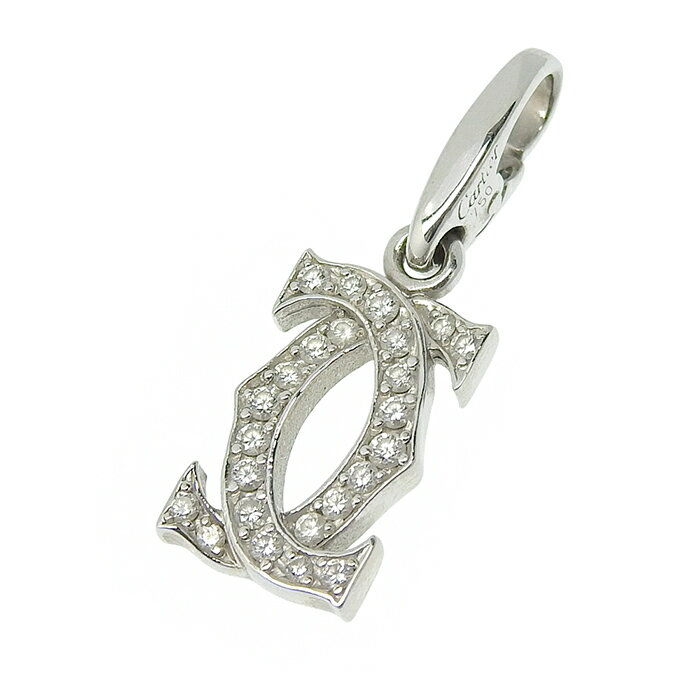 CARTIER カルティエ 2Cチャーム ダイヤ