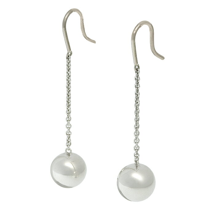 Rakuten - TIFFANY & Co. ティファニー ハードウェア ボール フックピアス Ag925 シルバー 耳飾り 4.9g アクセサリー レディース 送料無料 241100105635 ★