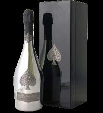 【送料無料】 アルマン・ド・ブリニャック ブラン・ド・ブラン シルバー 750ml 箱付 アルマンド シャンパン ギフトシャンパン 記念日 インスタ映え 高級シャンパン キャバクラ 人気シャンパン 定番シャンパン　正月 母の日 父の日 お中元 お歳暮 クリスマス 誕生日