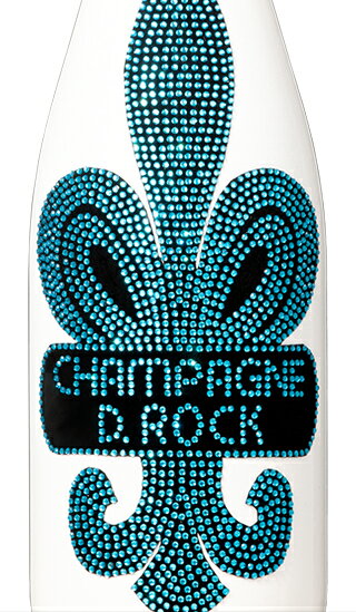 ディーロック グラシア ルミナス　D.ROCK GLACIER　750ml 正規品 ※箱無し 光るボトル マルチヴィンテージ クリスタルデコレーションボトル シャンパン ディーロック　ギフト プレゼント dロック シャンパン MV フランス　シャンパーニュ ディーロックグラシア osakeichiba-10000289 お酒市場 楽天市場店 サンプル画像2