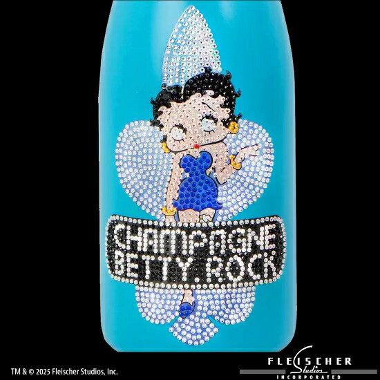 ディーロック ベティロック　ツイードブルー 750ml　BETTY.ROCK TWEED BLUE 正規品　2025年12月発売 新商品 フランス シャンパーニュ ベティブープコラボ商品 BOX付　BETTY ベティツイード ディーロックシャンパン osakeichiba-10000571 お酒市場 楽天市場店 サンプル画像3
