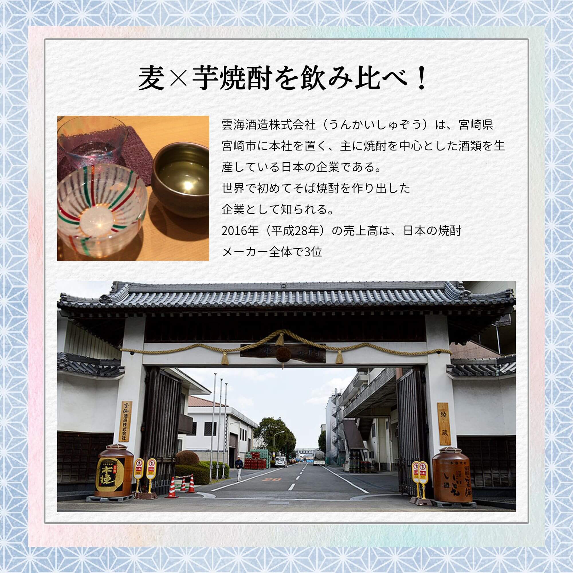 焼酎 麦×芋焼酎飲み比べセット 900ml×2...の紹介画像3