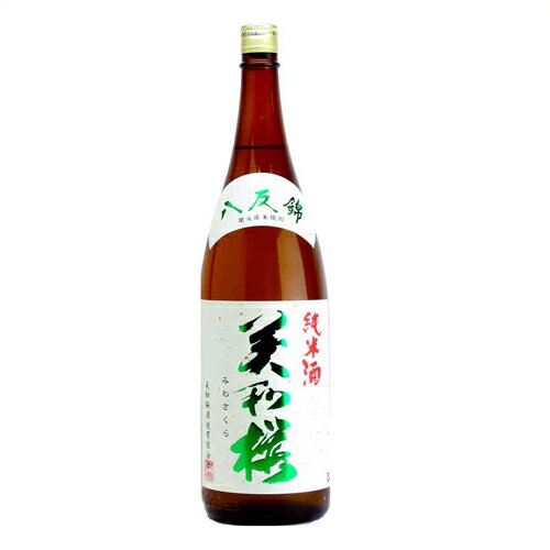 美和桜 八反純米酒 1800ml 【ギフト　プレゼント】【広島　日本酒】