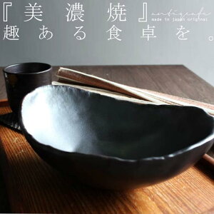 【大人気商品！再入荷！！】カレー皿 パスタ皿 カレー鉢 サラダ鉢 天目器 盛皿 深皿 21cm 楕円 オーバル ボウル うつわ 器 和食器 北欧 お皿 皿 シンプル キッチン メイン皿 おしゃれ 美濃焼 新生活 お祝い 引っ越し プレゼント 電子レンジ対応 食洗機対応