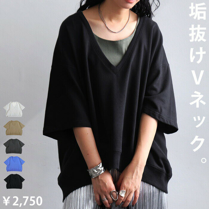 アウトレット 50%OFF 裏毛プルオーバー トレーナー レディース トップス 半袖 無地・(100)メール便可【258B】...