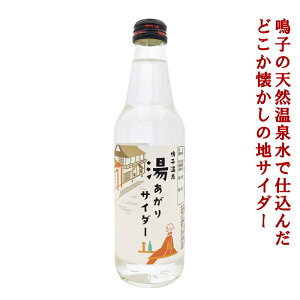 湯あがりサイダー 3本 セット 鳴子温泉 飲む温泉 土産 サイダーセット 宮城県大崎市産 ご当地 サイダー 鳴子温泉水使用 お土産 炭酸飲料 地サイダー 温泉水 ご当地 お取り寄せ 鳴子 宮城 宮城産 宮城県産 ご当地サイダー 瓶 びん 温泉 3本セット