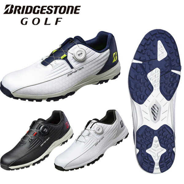 【送料無料】2023 ★ブリヂストンゴルフ ★BRIDGESTONE GOLF ★ゴルフシューズ ★ゼロ・スパイク バイダー ライト ★超軽量！★SHG350 ★3E